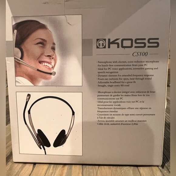 KOSS CS100 Communication Headset - Picture 4 of 4